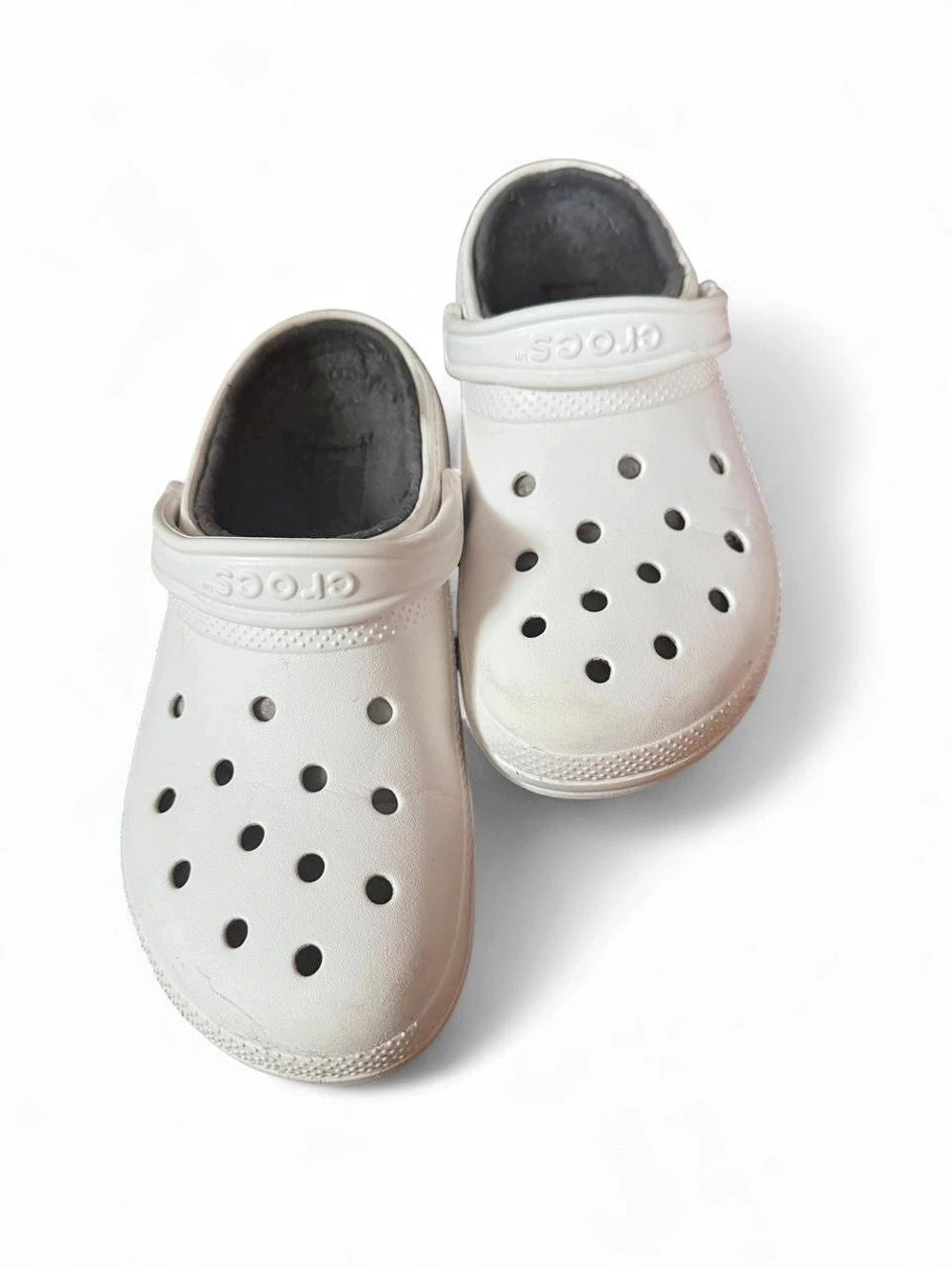 Crocs Classic Lined Clog White Clogs